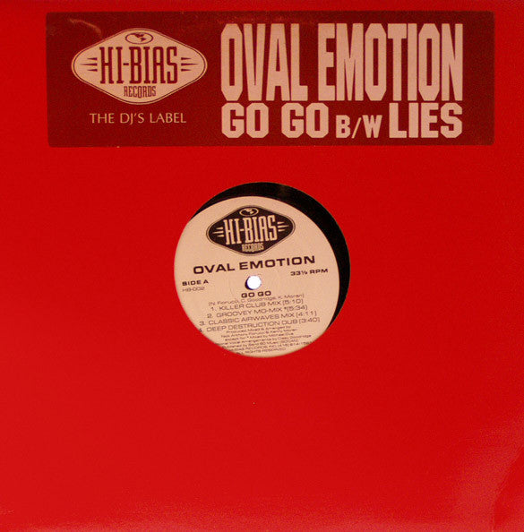 Oval Emotion : Go Go / Lies (12")