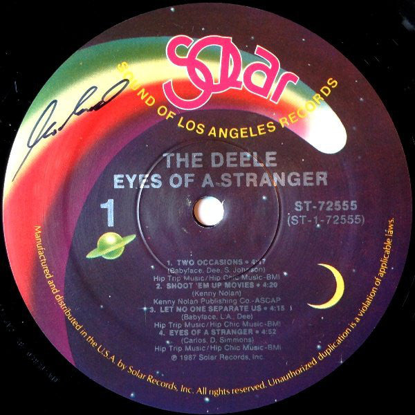 The Deele : Eyes Of A Stranger (LP, Album)