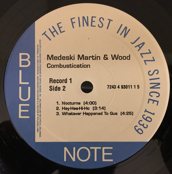 Medeski Martin & Wood : Combustication (2xLP, Album)