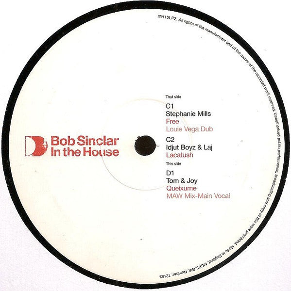 Bob Sinclar : In The House (Part Two) (2x12", Comp)