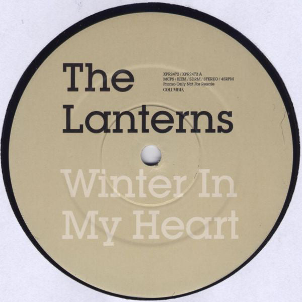 The Lanterns : Winter In My Heart (12", Promo)