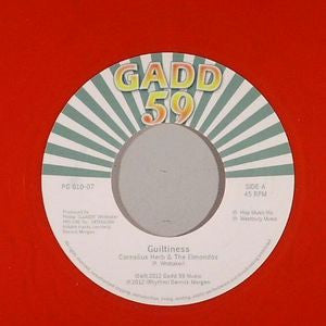 Cornelius Herb & The Elmondos : Guiltiness (7", Ltd, Red)