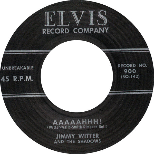 Jimmy Witter And The Shadows : If You Love My Woman / Aaaaahhh! (7", RE, Gre)