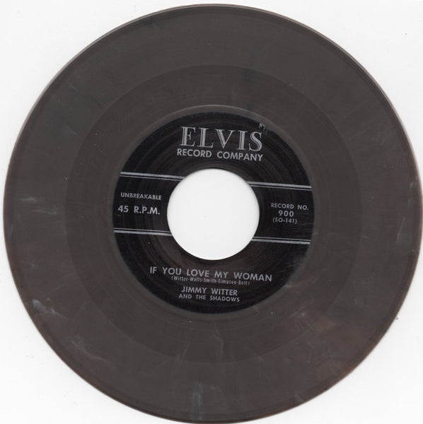 Jimmy Witter And The Shadows : If You Love My Woman / Aaaaahhh! (7", RE, Gre)