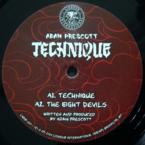 Adam Prescott : Technique (12", EP)