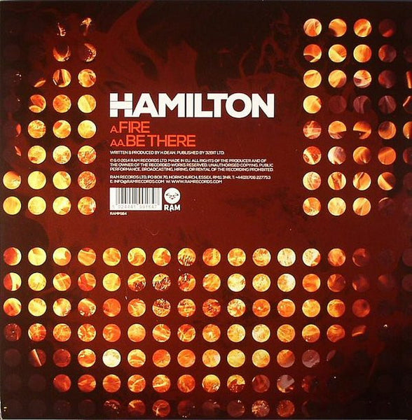 Hamilton (17) : Fire / Be There (12")