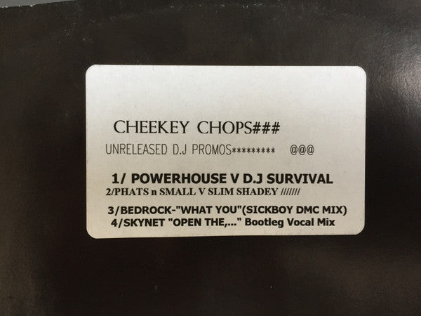 Various : Cheeky Chops (12", Unofficial, W/Lbl)