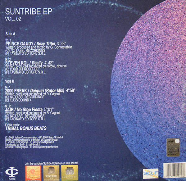 Various : Suntribe Vol. 2 EP (12")