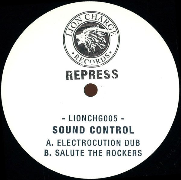 Sound Control (4) : Electrocution Dub / Salute The Rockers (12", Ltd, RP, W/Lbl, Sta)