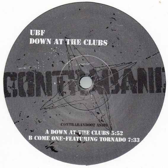 UBF : Down At The Clubs (12")