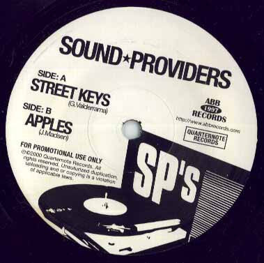 Sound Providers : Street Keys / Apples (7", Promo)