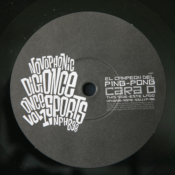 Digi Onze : Onze Sports Vol. 1 (2x7")