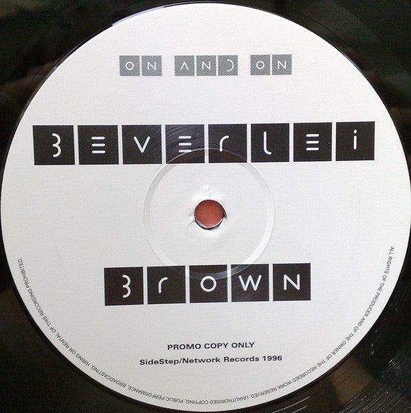 Beverlei Brown : On And On (Happy Clapper Mixes) (12", Promo)