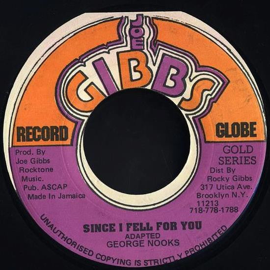 Jacob Miller / George Nooks : Shakey Girl / Since I Fell For You (7", RE)