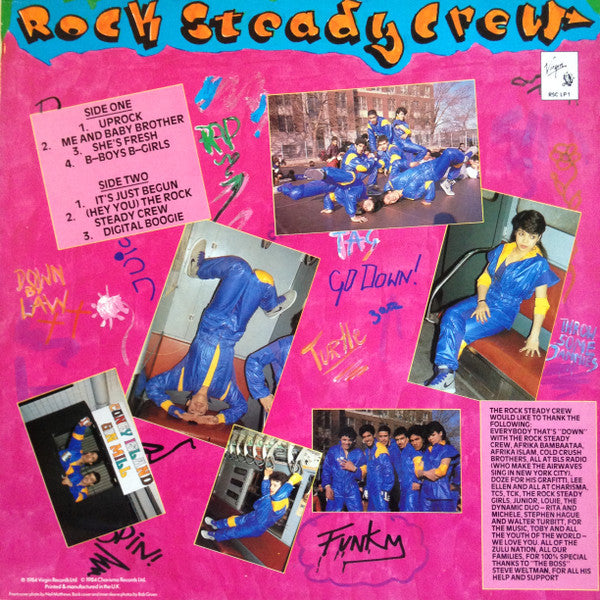 The Rock Steady Crew : Ready For Battle (LP, Album)