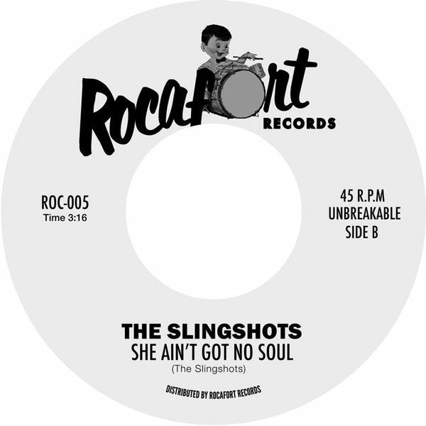 The Slingshots (3) : Coffee Cold / She Ain't Got No Soul (7")
