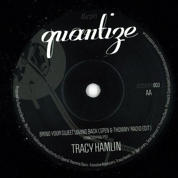 Tracy Hamlin : Home / Bring Your Sweet Loving Back (7")