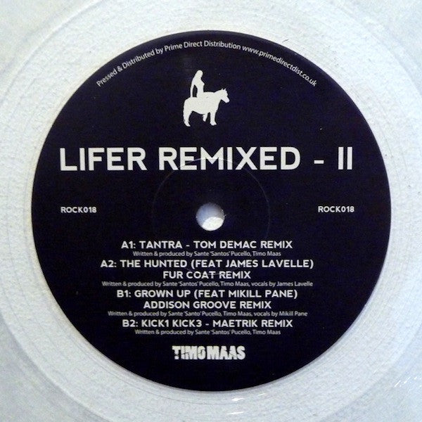 Timo Maas : Lifer Remixed - II (12", Cle)