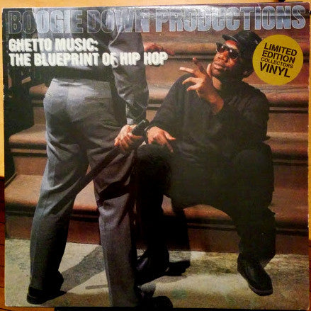 Boogie Down Productions : Ghetto Music: The Blueprint Of Hip Hop (LP, Album, Ltd, RE)