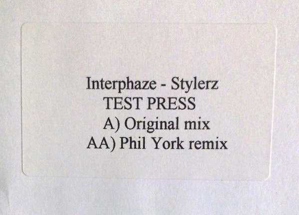 Interphaze (4) : Stylerz (12", TP)