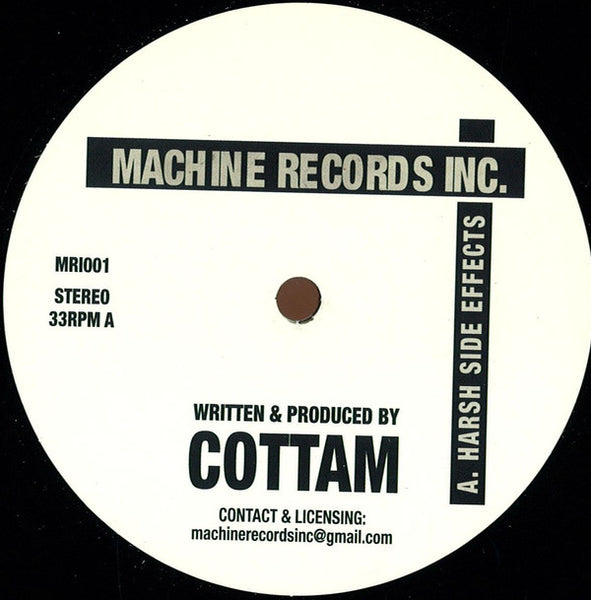 Cottam : Harsh Side Effects (12")