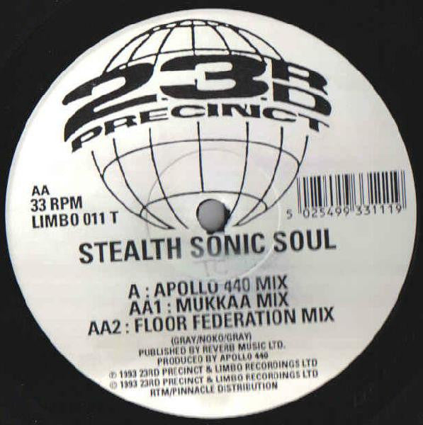 Stealth Sonic Soul : Stealth Sonic Soul (12")