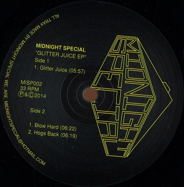 Midnight Special (4) : Glitter Juice EP (12", EP)