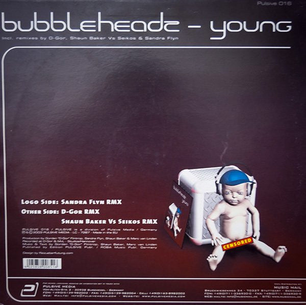 Bubbleheadz : Young (12")