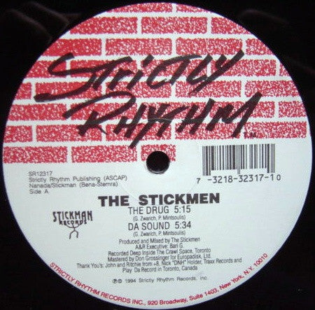 The Stickmen : The Drug (12")