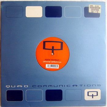 Digital Monkeys : Personal Deffects E.P. (12", EP)