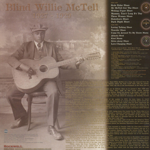 Blind Willie McTell : Atlanta Strut (LP, Comp)