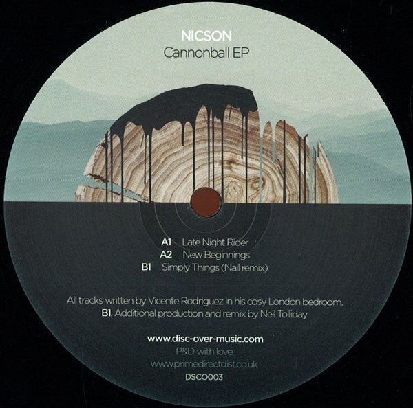 Nicson : Cannonball EP (12")