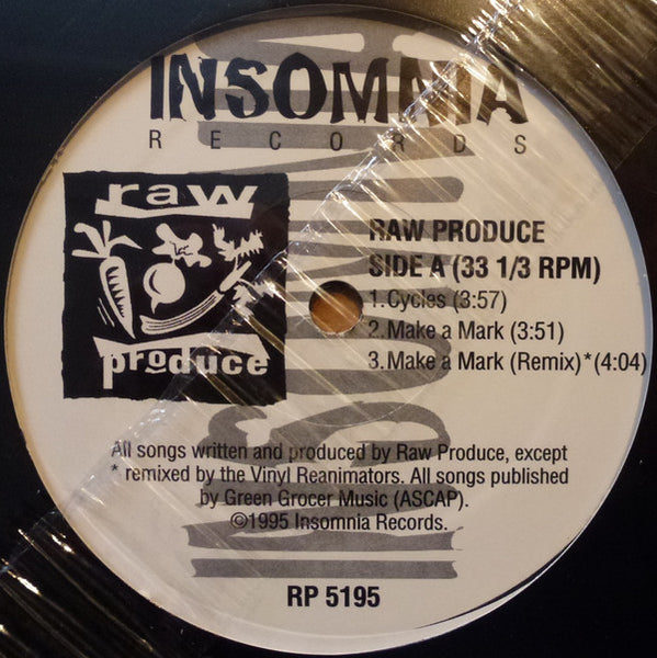 Raw Produce : Cycles / Make A Mark (12", RE)