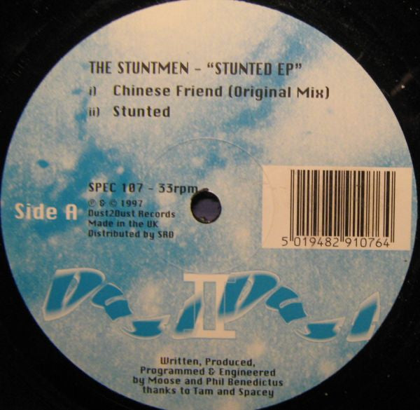 The Stuntmen : Stunted EP (12")