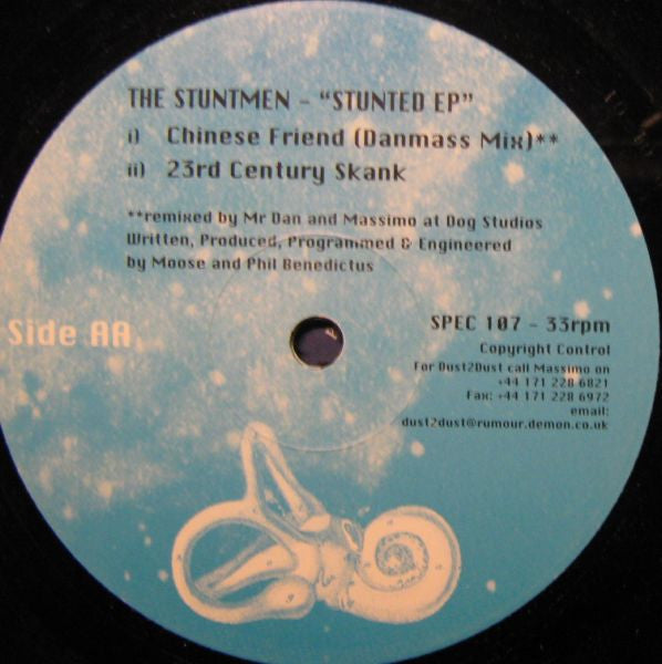 The Stuntmen : Stunted EP (12")