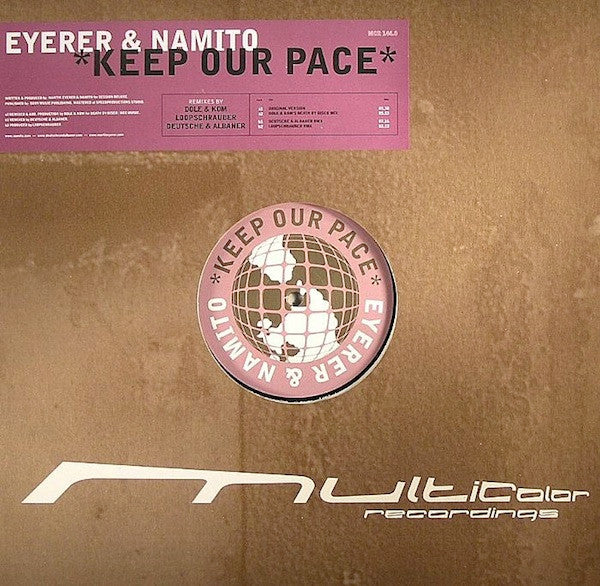 Eyerer & Namito : Keep Our Pace (12")