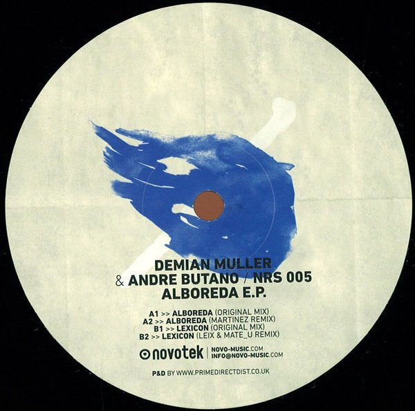 Demian Muller & Andre Butano : Alboreda EP (12", EP)