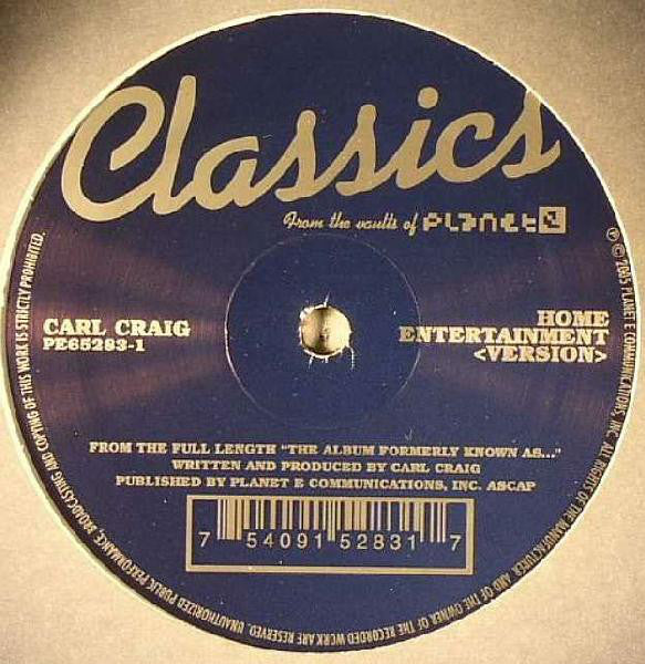 Carl Craig : Sparkle (12")