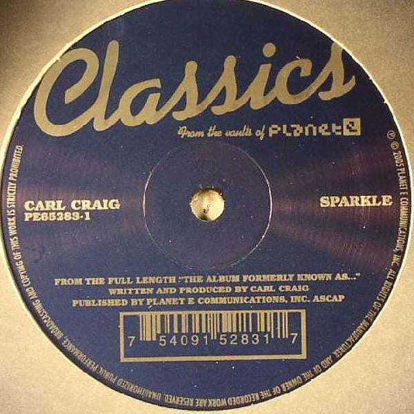 Carl Craig : Sparkle (12")