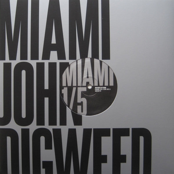 John Digweed : Live In Miami 1/5 (12", Ltd)
