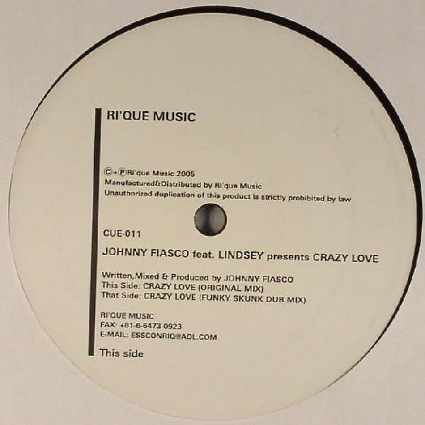 Johnny Fiasco : Crazy Love (12")