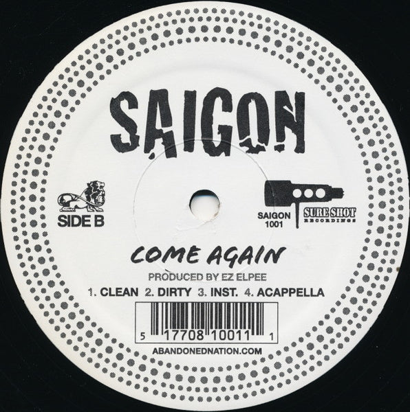 Saigon : Favorite Thingz / Come Again (12")