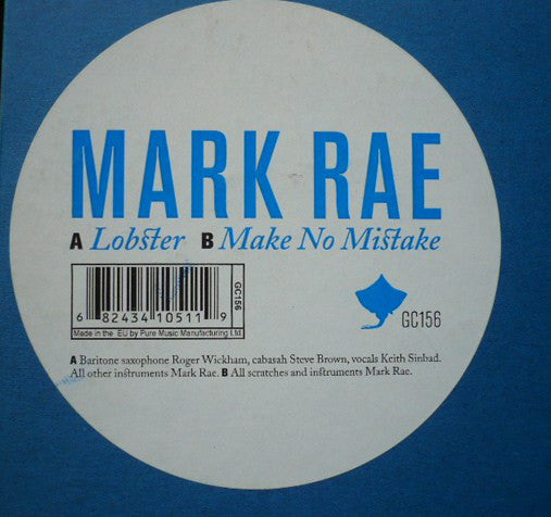 Mark Rae : Lobster (12")
