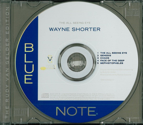 Wayne Shorter : The All Seeing Eye (CD, Album, RE, RM)