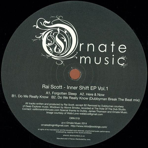 Rai Scott : Inner Shift EP Vol.1 (12", EP)