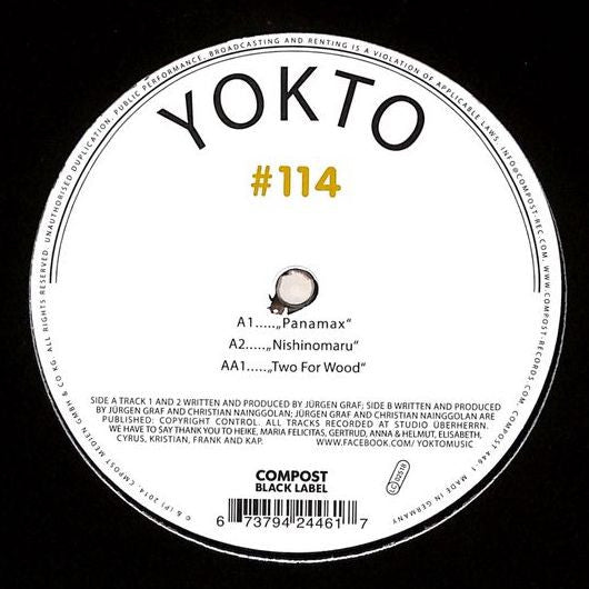 Yokto : Panamax / Two for Wood (12")