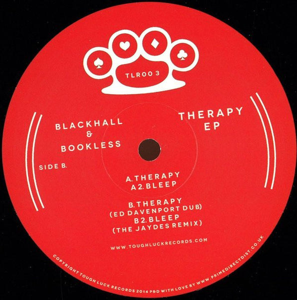 Blackhall & Bookless : Therapy EP (12", EP)