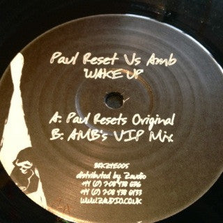 Paul Reset Vs Amb : Wake Up (12")