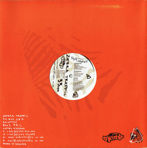 Huggy Bear (2) Featuring Diversion Tactics : Rebel Radio Soundsystem EP (12", EP)