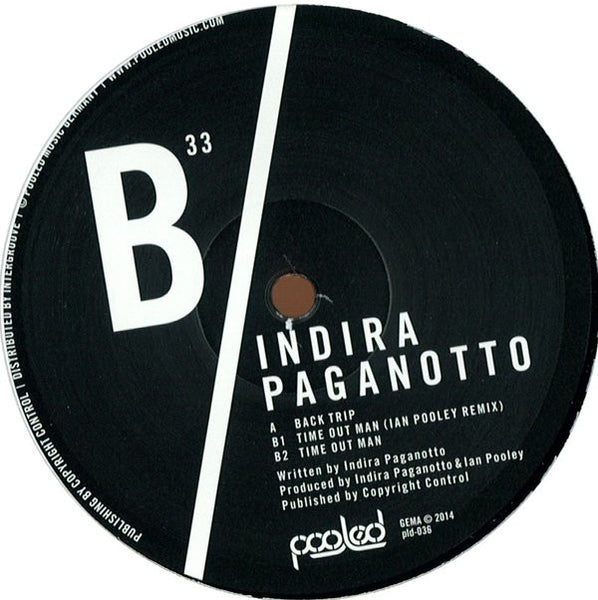 Indira Paganotto : Time Out Man EP (12", EP)